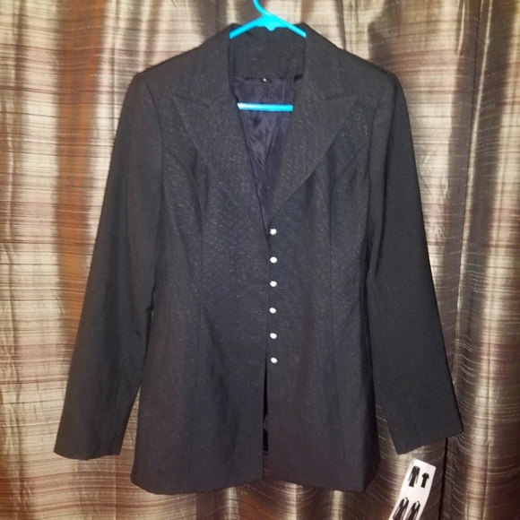 Authentic Chanel Suit Coat size 8 10 jacket blazer